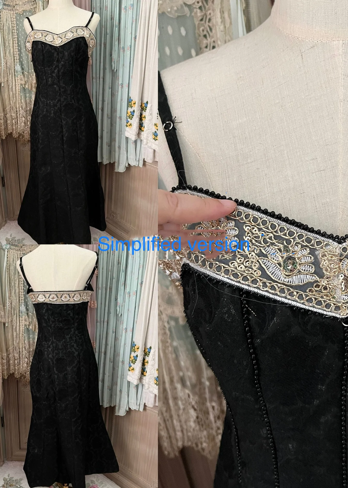 Dark mermaid dress (original version) - Image 11