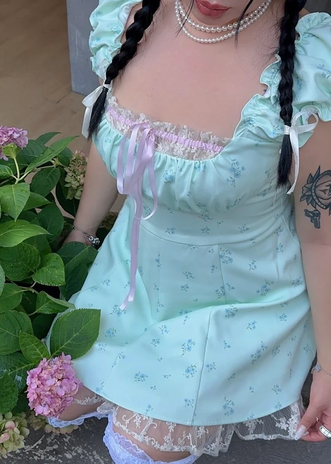 Minty gelato dress - Image 4