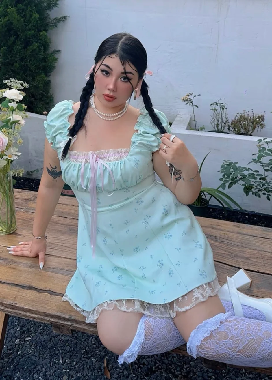 Minty gelato dress - Image 7