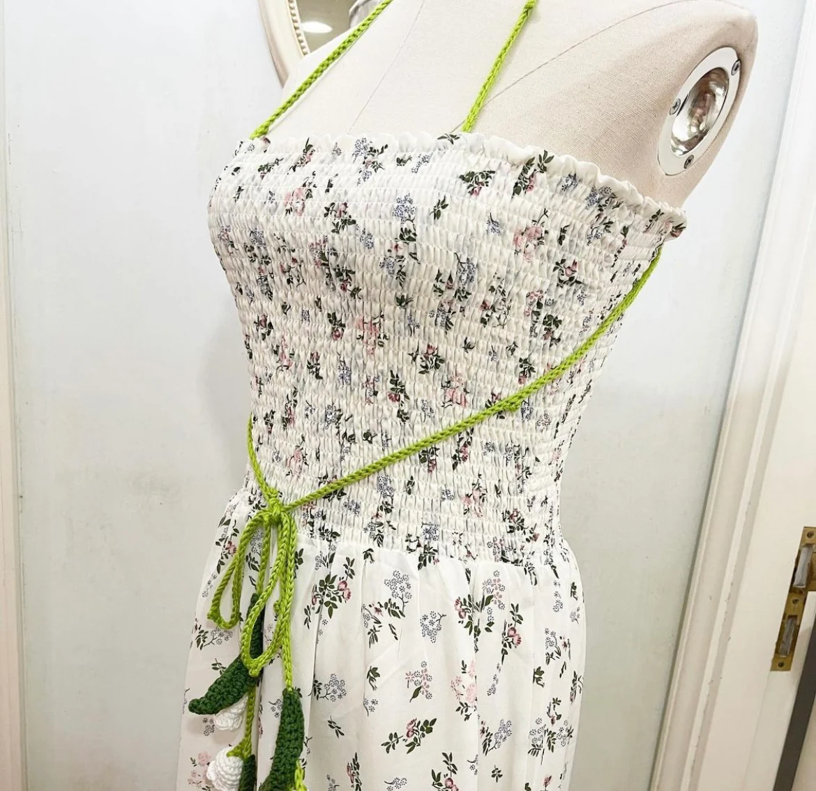 Muguet crochet dress - Image 5