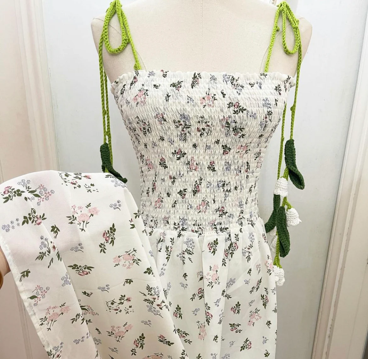Muguet crochet dress - Image 6