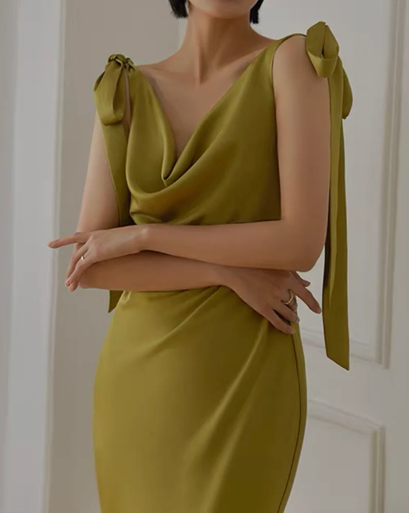 Olive dress - Image 8