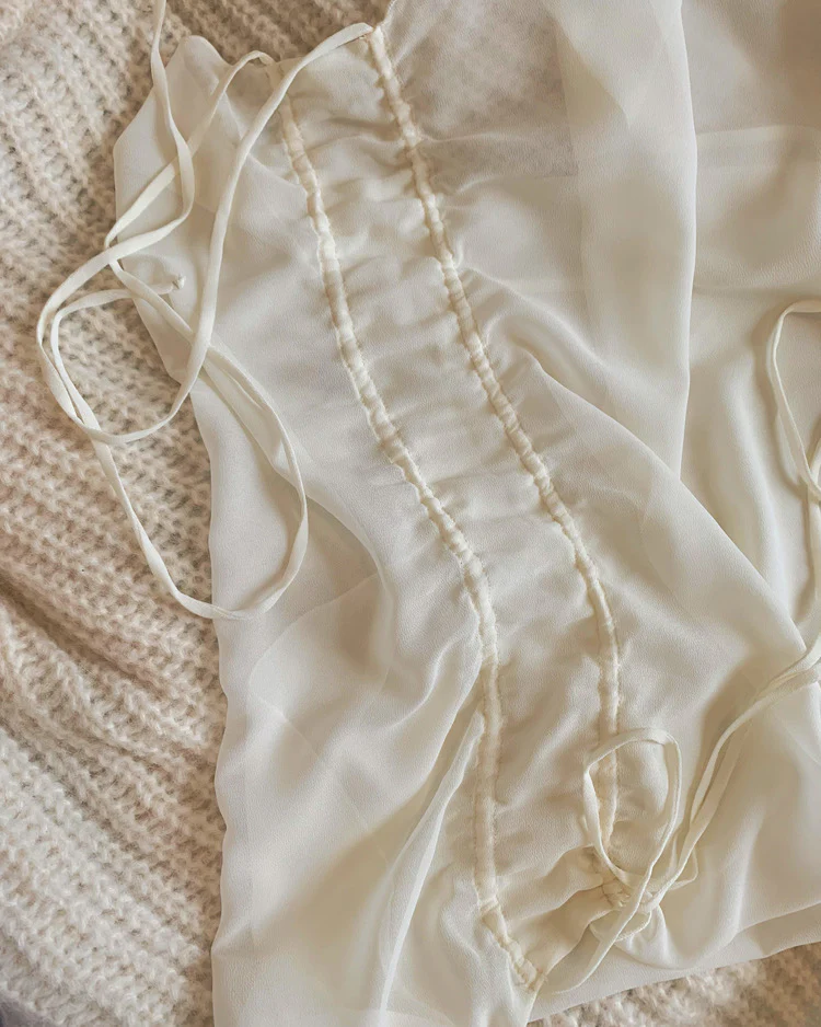 White orchid dress - Image 11