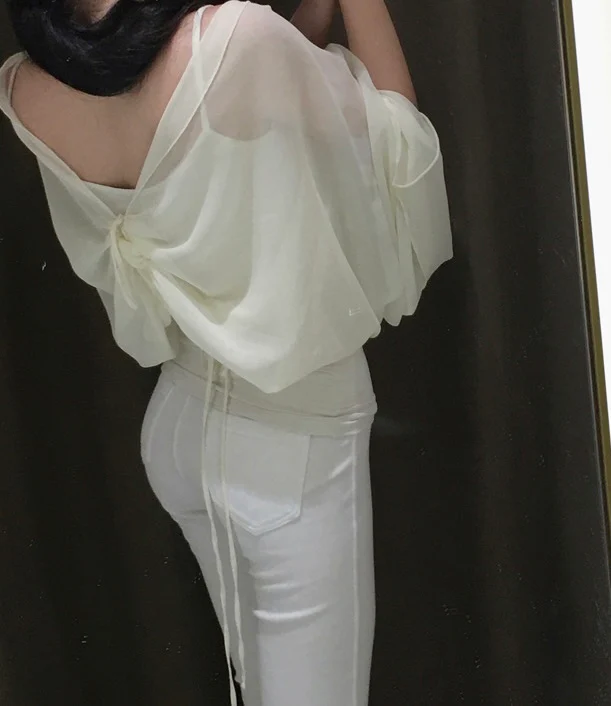 White orchid dress - Image 14