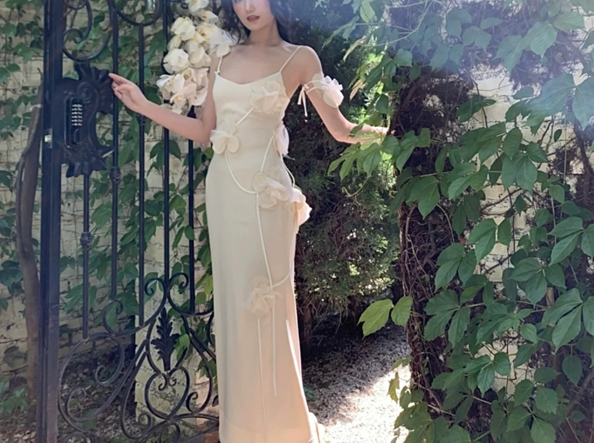 White orchid dress - Image 6
